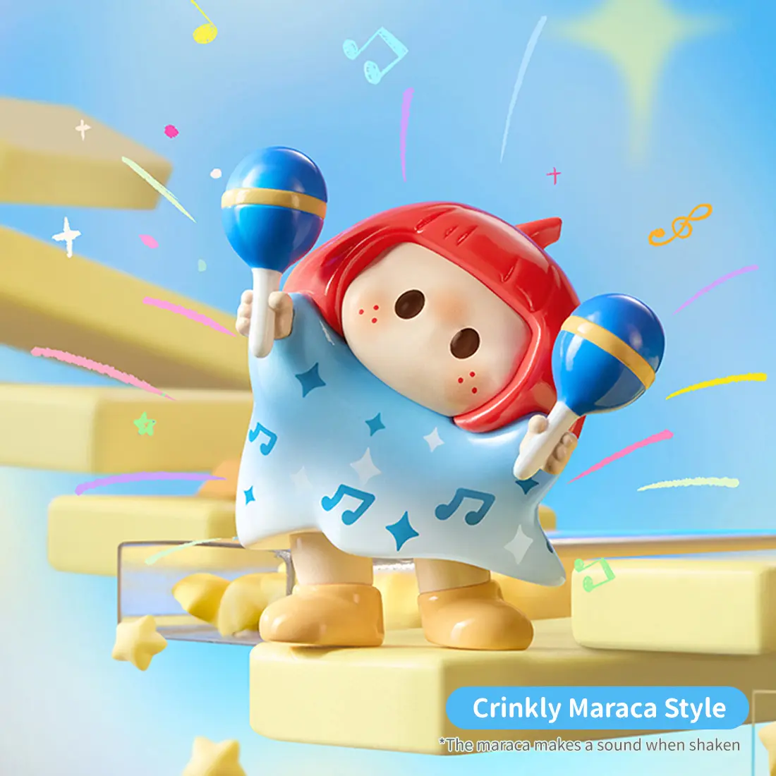 [Summer New Product] So Cute! MINISO Tilting Head Series Blind Box - Your Daily Dose of Happy with These Adorable Tilting Head Cuties!  075