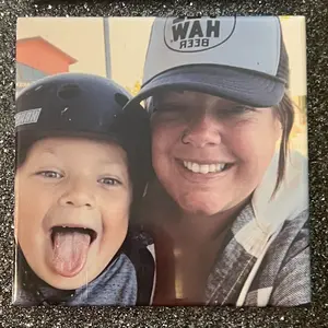 9-Pack Custom Photo Magnets | Personalized Fridge Magnet Set | Camera Roll -> Memories | Photos from your Phone