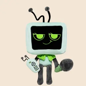 Dandy's World   Mic Queen Fur Toy   11.8-inch fur toy with a unique magnetic design on the hands, suitable for game enthusiasts to collect, a lovely gift for girls, fur toy