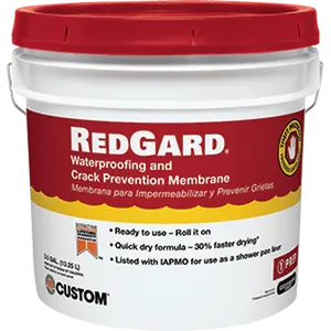 C Building Products LQWAF3 3.5 gallon- Redgard Crack Prevention And Waterproofing Membrane