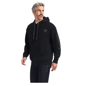 10040815 Ariat Men's Logo Hoodie - Black