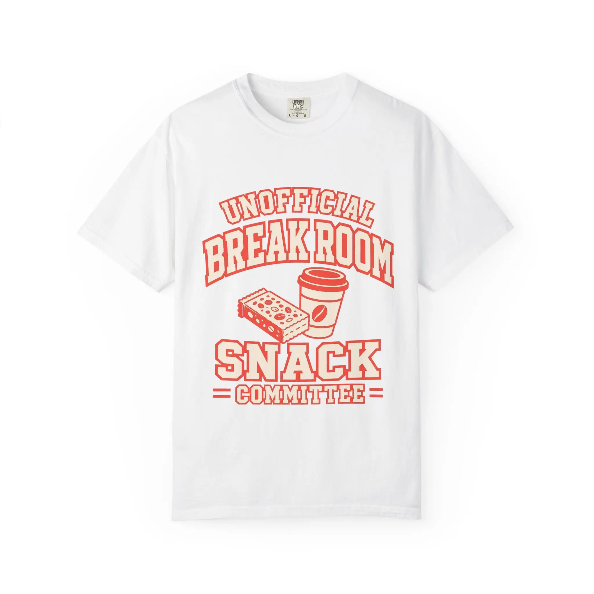 Unofficial Break Room Snack Committee T-shirt | Snack Club Tee