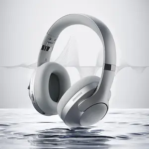 ANC All-Day Comfort Folding Headphones Wireless Bluetooth HiFi Audio Over Ear with Deep Bass Fast Charging Audifonos for Travel Streaming