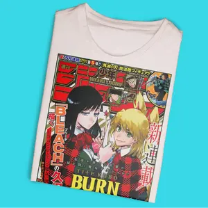 Anime Japanese Vintage Graphic Tee, Shonen Jump Tee, Burn The Witch Shirt, Manga Anime Shirt, Unisex T-Shirt, Anime Clothing, Giff for Men, Gift For Women Top Menswear Womenswear Streetwear