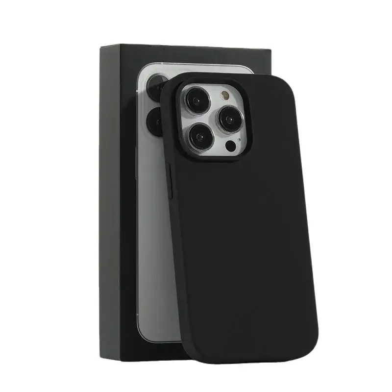 Large Hole Skin-Feel Liquid Silicone-like Phone Case, drop-proof protective case,Skin-friendly Premium Handfeel, TPU Soft Case, Shockproof Protective Cover, Colorful Candy Colors,Compatible with iPhone 17 Promax 16 Plus 15 14 13 12 11 Xs  Xsmax