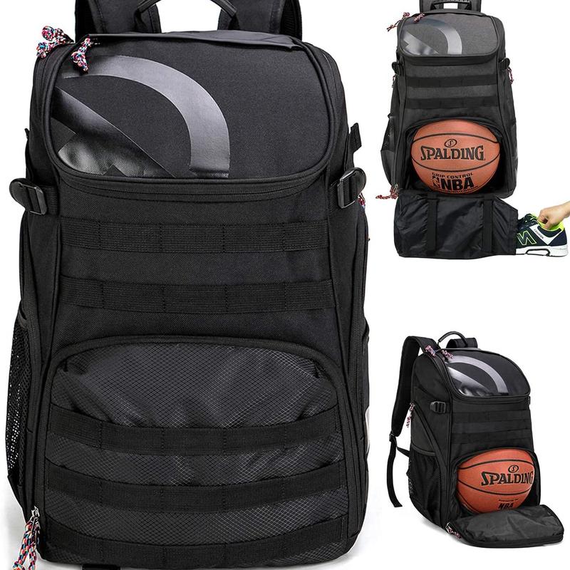 Large Basketball Bag Backpack for Men Women Kids Basketball Bookbag with Ball Compartment Shoes Bag 35L Capacity Boys Girls Soccer Ball Bag Gym Backpack Fit Volleyball Football Sports Travel School Large Basketball Bag Backpack for Men Women Kids Basketball Bookbag with Ball Compartment Shoes Bag 35L Capacity Boys Girls Soccer Ball Bag Gym Backpack Fit Volleyball Football Sports Travel School