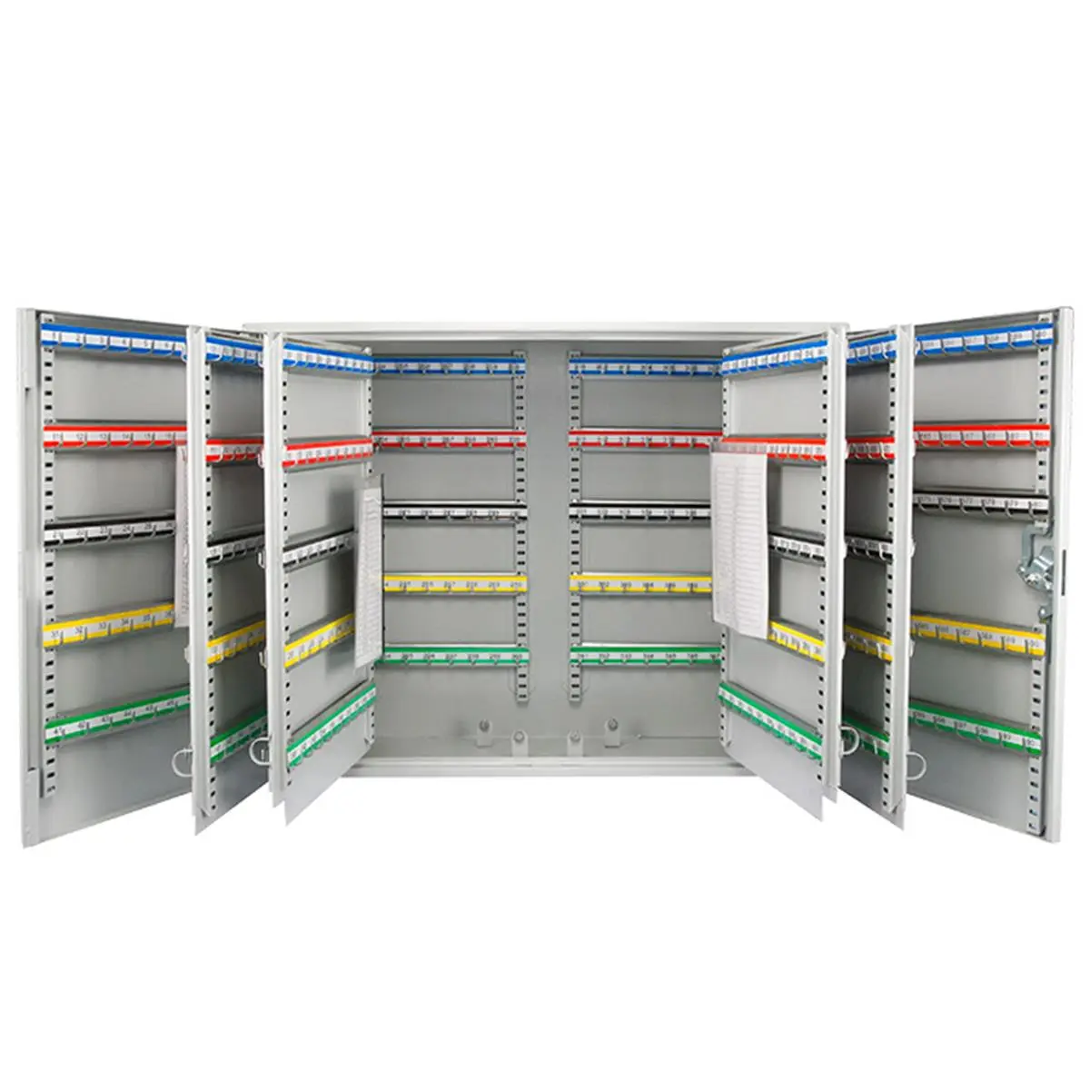 212 MAIN 600-Position Adjustable Key Box with Indexing Chart, Numbered Hooks, Pre-Drilled Holes for Key Storage