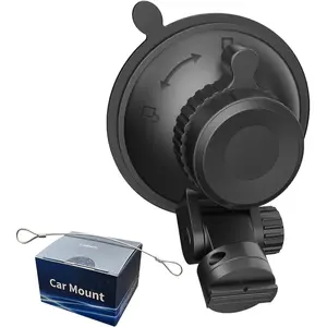 Dash Cam Mount, Suction Cup Mount, Windshield Suction Cup Mounting Bracket, Suitable for R2-4K and R2-4K PRO Dash Cam Models