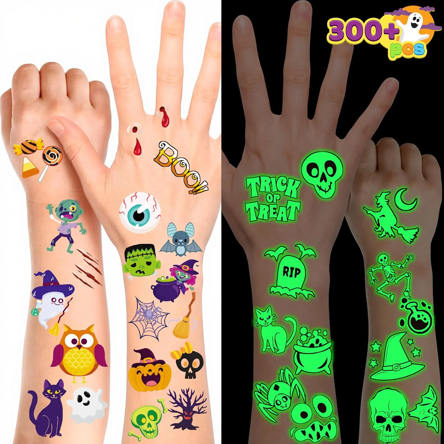 Colorful tattoos