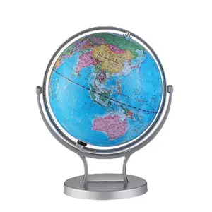 Floating Globe - 3D Magnetic Levitation AR Smart Toy with Light, Educational Teaching Edition for Students, Home Decor Statue