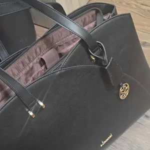 LOVEVOOK Laptop Tote Bag for Women, Work Bags Laptop Bag Teacher Tote Bag, Professional Leather Computer Bag Large Purses Handbag