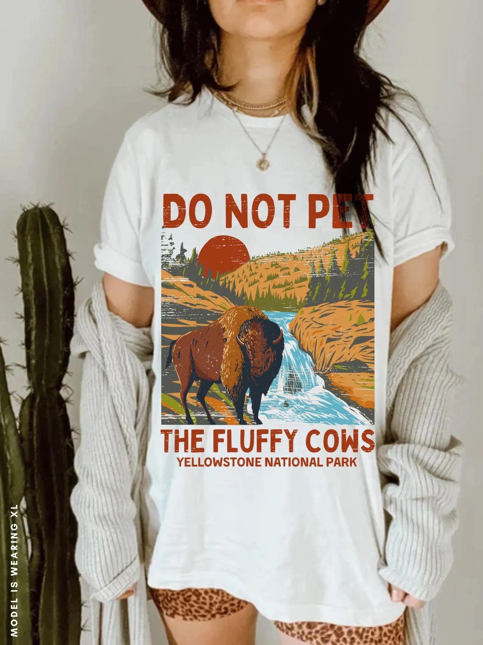 Do Not Pet The Fluffy Cows Shirt Com …