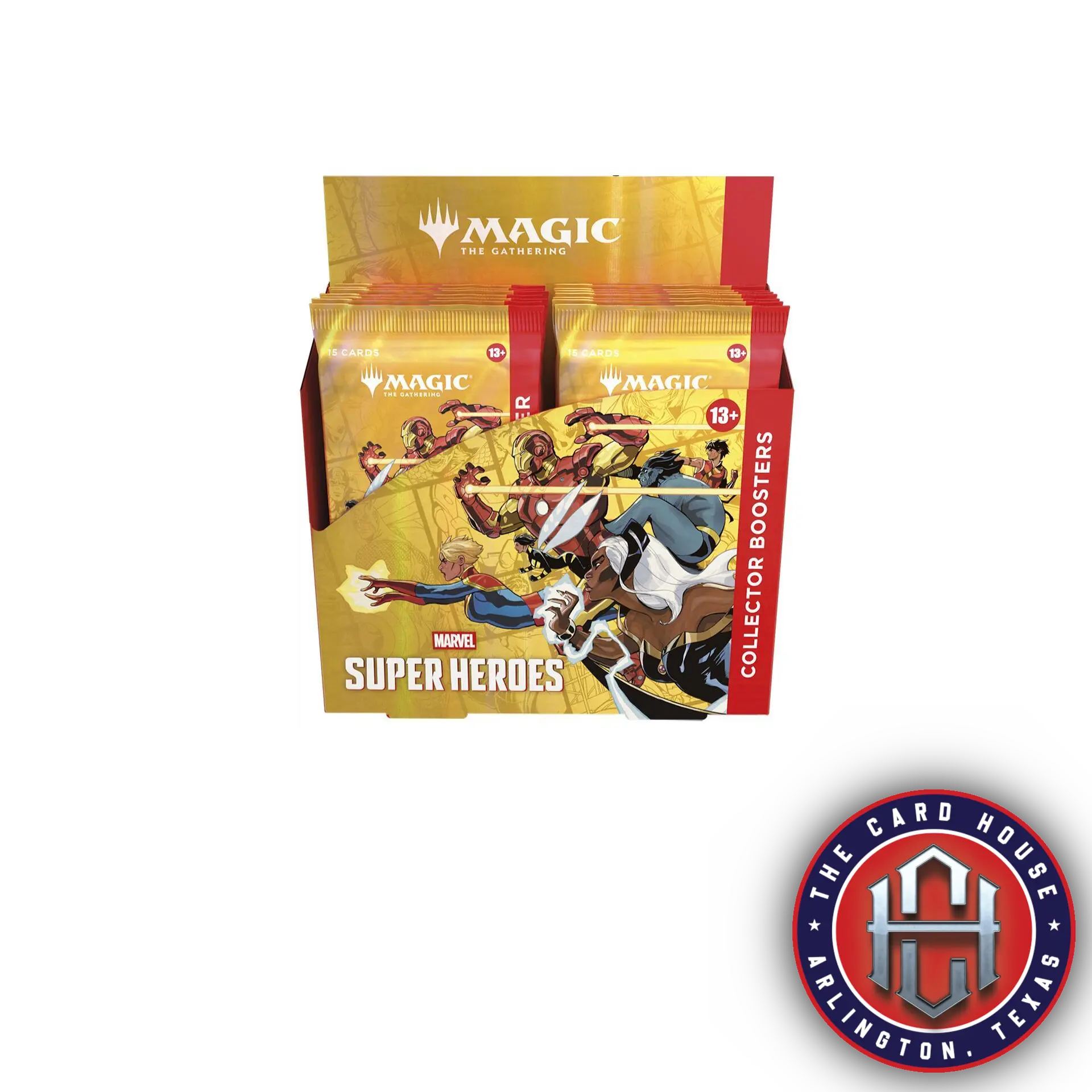 MTG Marvel Super Heroes Collector Boosters - TCG Boosters, Premium Pack, Collectible Cards, Hobby Cards with Hero Artwork