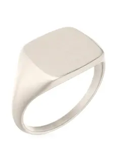 RTZN Square Signet Rings (Oxidized)