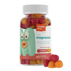 Zahler Chapter One Magnesium Gummies for Kids & Adults 100mg Tasty Chewable Supplement for Calm Sleep Muscle Function Kid Friendly for Focus Relaxation 60 Fruit Flavored Gummies - Healthcare