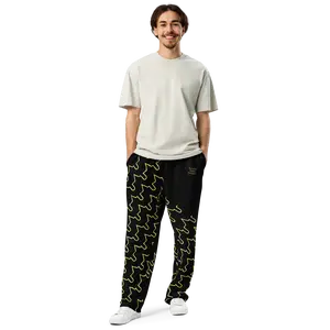 Eco-Friendly Elevated Wide-Legged Sweatpants