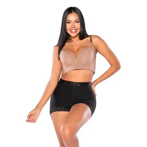 Panty Ultrainvisible SMI04027 BOMBONCITO Discreto Push Up Compression Tela con Vitamina E para Piel Suave y Soporte Abdominal Fit Smooth Womenswear Jeans Basic Minimalist Shapewear Womenswear