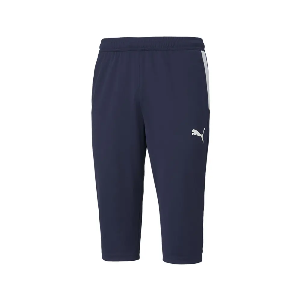 PUMA Mens Teamliga 34 Length Pants Soccer Cleats  - Blue