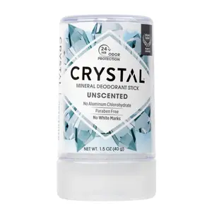 CRYSTAL Deodorant Mineral Deodorant Stick, Travel, 1.5 Ounce