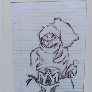Prison Drawing, Art by Omar Kdna