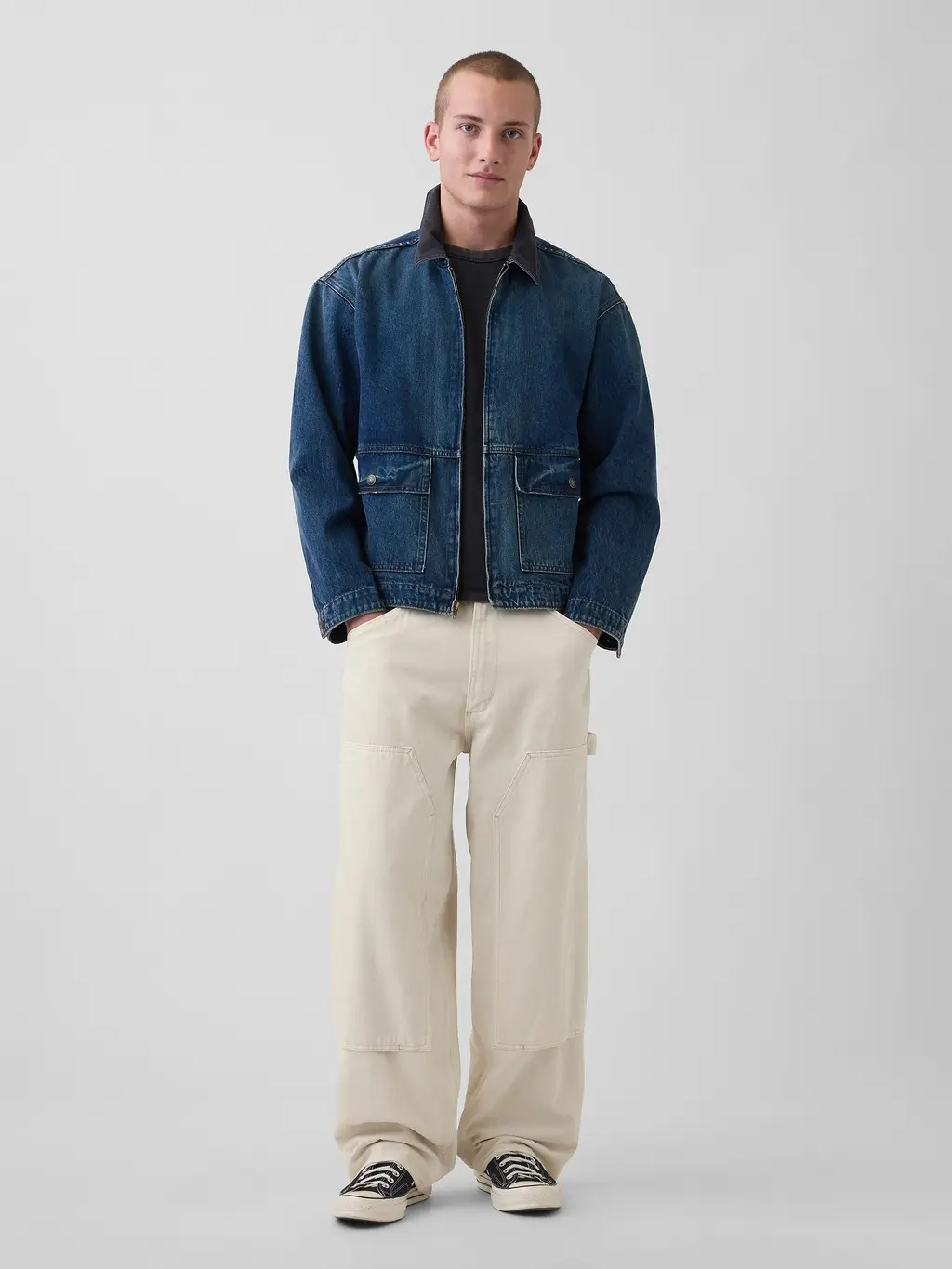 Gap Men's Extra Baggy Double-Knee Carpenter Jeans