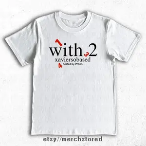 Xaviersobased With 2 Album 1c34 One Chance T-Shirt Tee Merch Y2K T-Shirt Sweatshirt Hoodie Music Rap fan