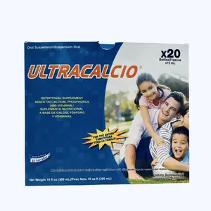 UltraCalcio, 20 Vials/Ampollas, 15mL, For the Whole Family. Para Toda La Familia.