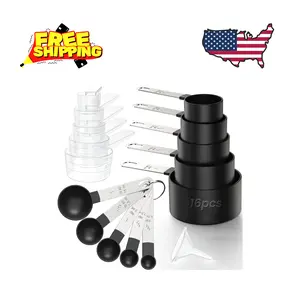 16PCS Measuring Cups and Spoons Set
