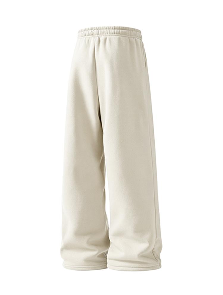 Pack of 4 men’s casual long pants featuring a drawstring elastic waistband and a loose fit for comfort and versatility. Suitable for everyday wear, leisure, sports, and fitness in spring and autumn.
