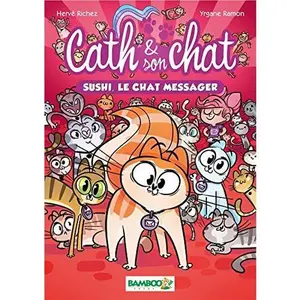 USED-Cath et son chat - Poche - tome 02: Sushi, le chat messager (Unknown)