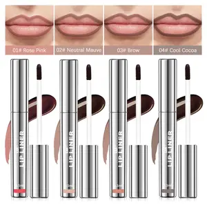 Peel-Off Lip Liner Pen: Non-Sticky, Long-Lasting, Matte Finish Lip Liner with Anti-Cup Staining, Matte Lip Pencil