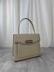 Pre-owned Givenchy As Shown Tote Bags handbag, cowhide leather, white MRA574