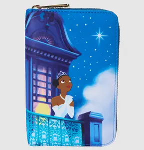 Anniversary Evening Star Glow Zip Around Wallet