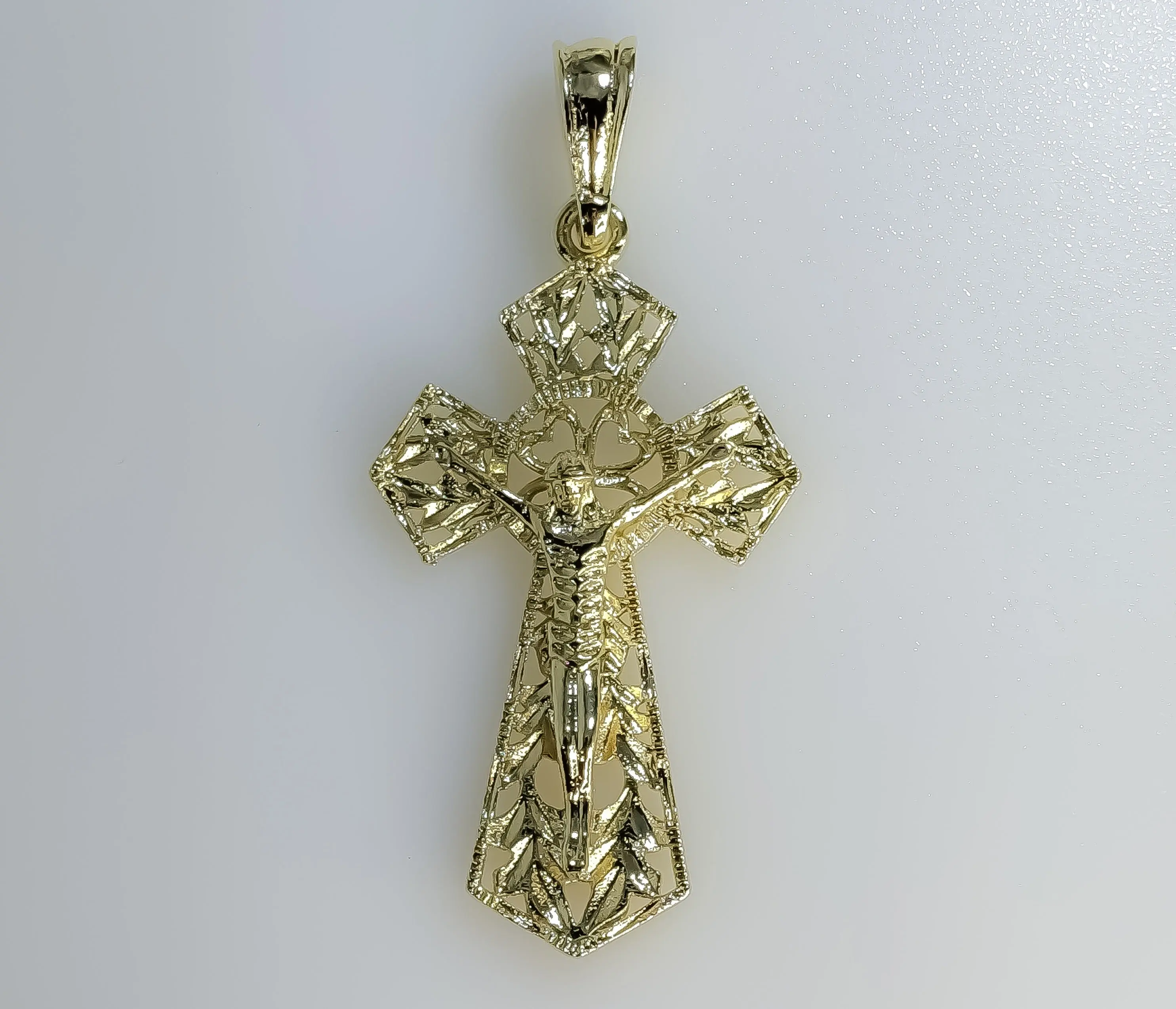 Plated Cross Pendant