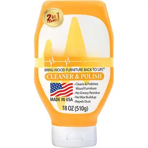Cleaners & Polish 18oz-Cabinet Cleaner for Woods Paneling, Doors,   Polish And  Floor Cleaner that Repels Dust, Fingerprints and No