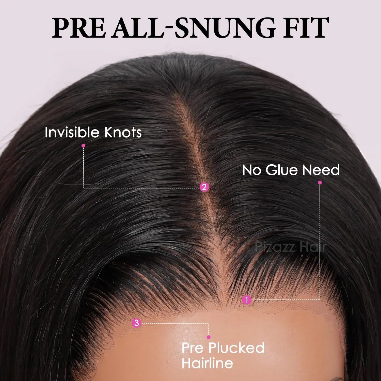 Brazilian Virgin Human Hair Lace Front Wig - 180 Density, 20 Inches, Brazilian Virgin Wigs