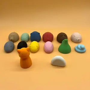 Smooth Medium Chinese Zodiac full set (14 Figures) Cat Rat Ox Tiger Rabbit Dragon Snake Horse Sheep Monkey Rooster Dog Boar Riceball smooth texture