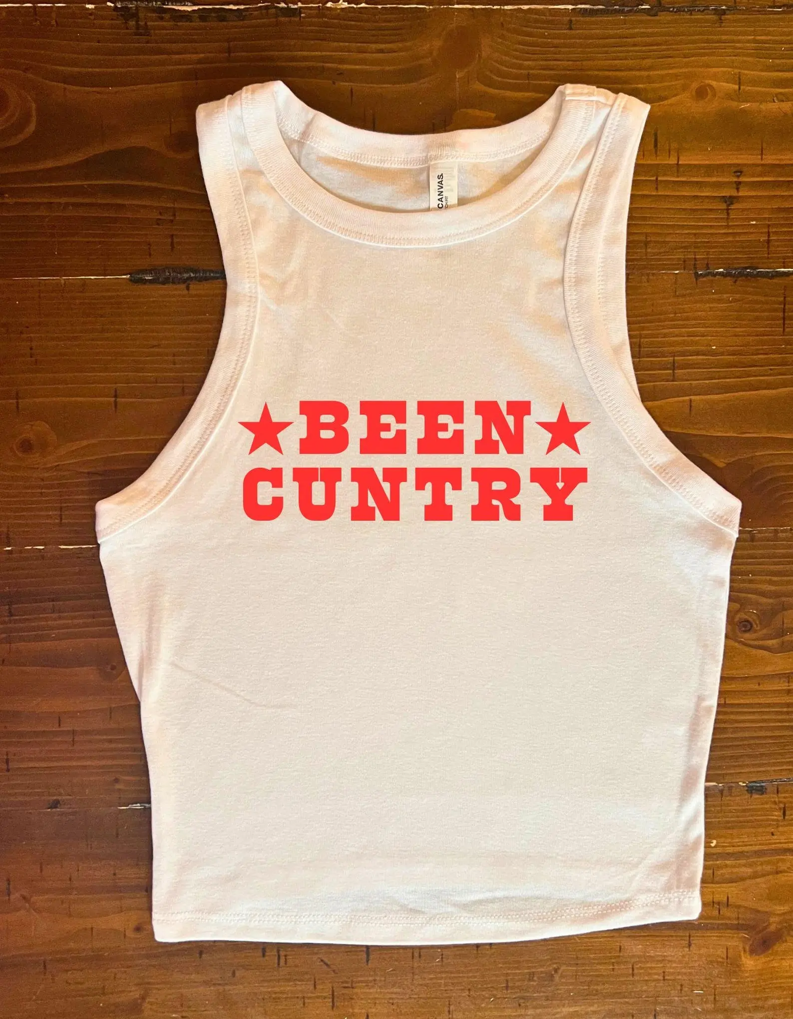 Been Cuntry Tank Top– Cowboy Tour Outfit, Country Girl Gift, Rodeo Graphic Tee, Y2K Southern Style