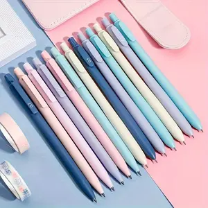 Random 3 Pcs Mixed Automatic Pencils Student Pencils Simple Triangle Rod Posture Correction, School Supplies, Writing Tools