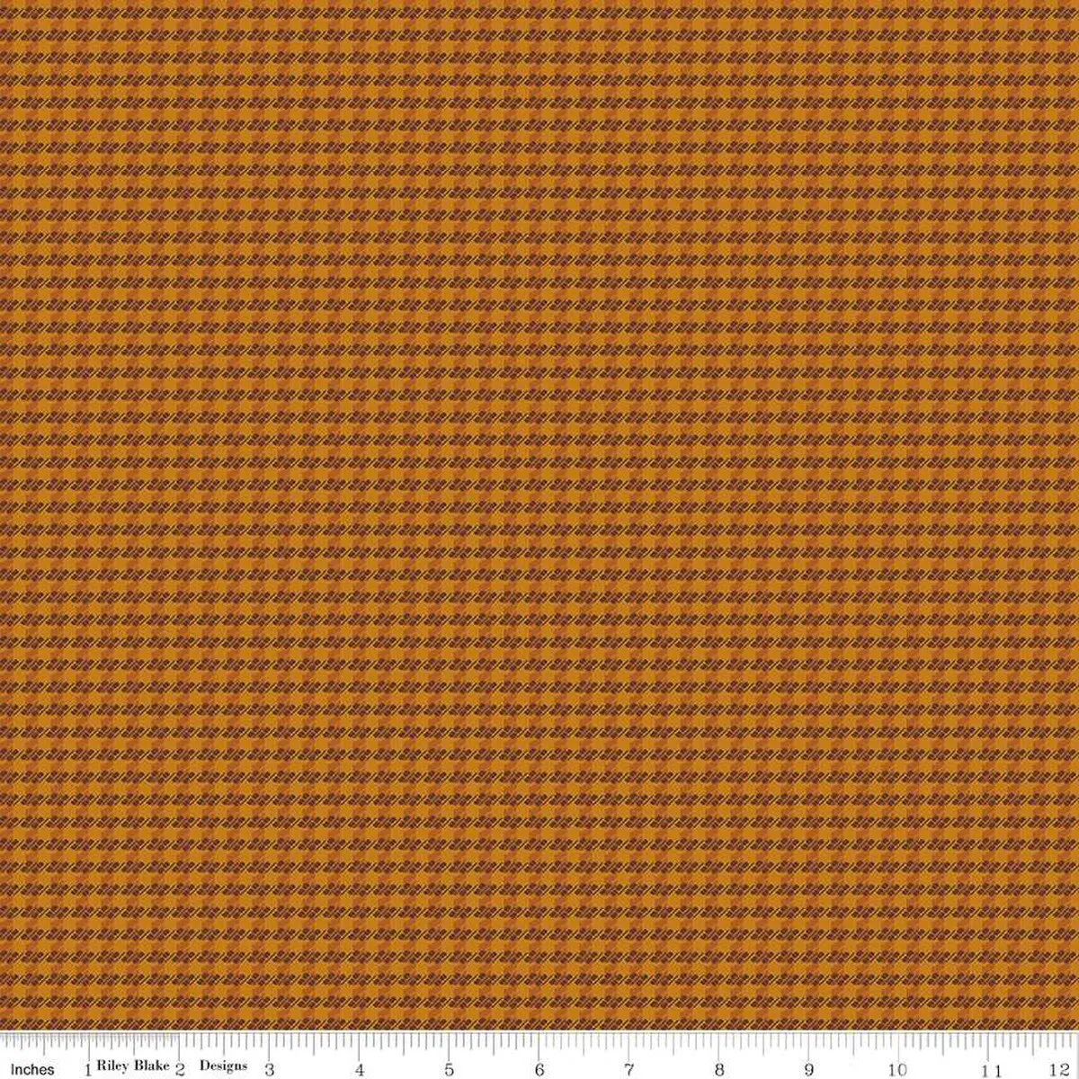 Fabric Riley Blake Spice Houndstooth Stitcher's Flannel by the Quarter Yard F15555-SPICE