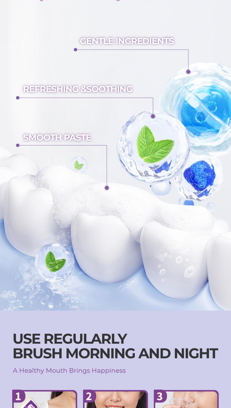 【Buy 1 Get 1 Free】Kreain Nature Tooth Refresh Toothpaste – Natural Ingredient Daily Oral Care Toothpaste for Fresh Breath, Gentle Cleaning for Teeth and Gums, Whitening Care, Helps Remove Surface Stains, Suitable for Sensitive Teeth