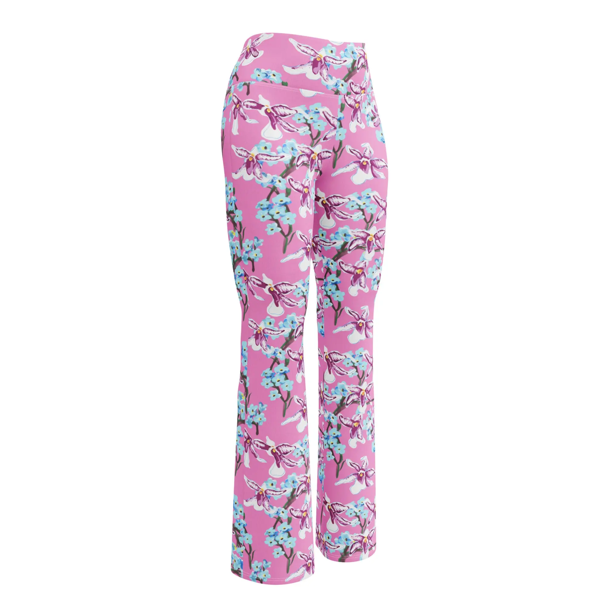 Floral Fantasy Flare leggings