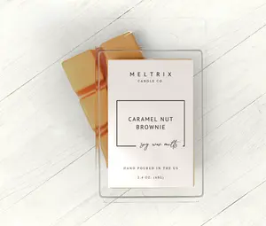 Caramel Nut Brownie Scented Soy Wax Melts