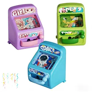 3 Pcs Simulation Pinball Game Console Toys Classic Arcade Shooting Game with Handheld Design Hand-Eye Coordination Training Fun Interactive Parent-Child Bonding Games for Home Indoor Activities Perfect Birthday Gift Easter Present & Holiday Surprise