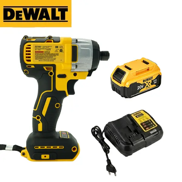 Dewalt DCF887 20V High Torque Impact Driver - 205N.m Brushless Power Tool, Cordless Lithium Drill with LED Lighting, Compatible with Dewalt 20V Batteries