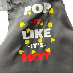 Omar's Famous Popcorn Pop it Like it's Hot Apron Funny Cooking