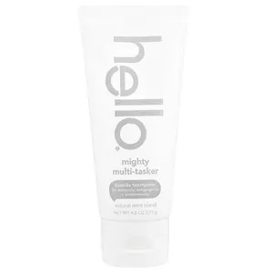 Hello 8 in 1 Mighty Multi-Tasker Fluoride Toothpaste, Natural Mint Blend, 4 oz (113 g)