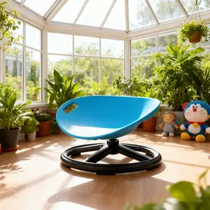 One sensory integration training chair, a circular rotating chair, is suitable for balance training and body coordination training, and is very suitable for the growth of children and teenagers