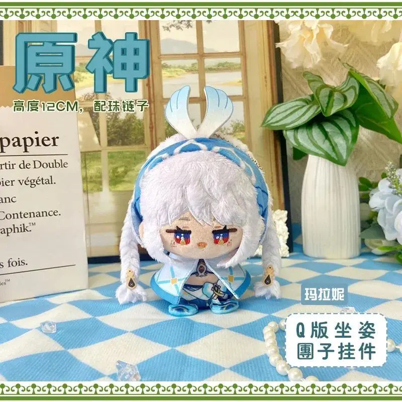 Genshin Impact Cuddly Doll Gift - Soft Stuffed Plush Dolls, Collectibles Featuring Kinich Mavuika, Kachina, Citlali, Mualani, Neuvillette, Wriothesley, Focalors - Kawaii Birthday Pendant for DIY Specialty Supplies