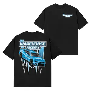 180g[100%cotton]RC Warehouse Raceway Racing Shirt – RC Car Racing Track Graphic Design, Motorsport Hobby Style – Gift for RC Racing Fans, Drivers & Hobbyists – Perfect for Men